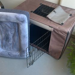 Covered Dog Crate
