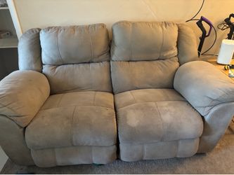 Reclining Loveseat w/ massage features