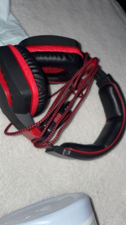 Red Gaming Headset