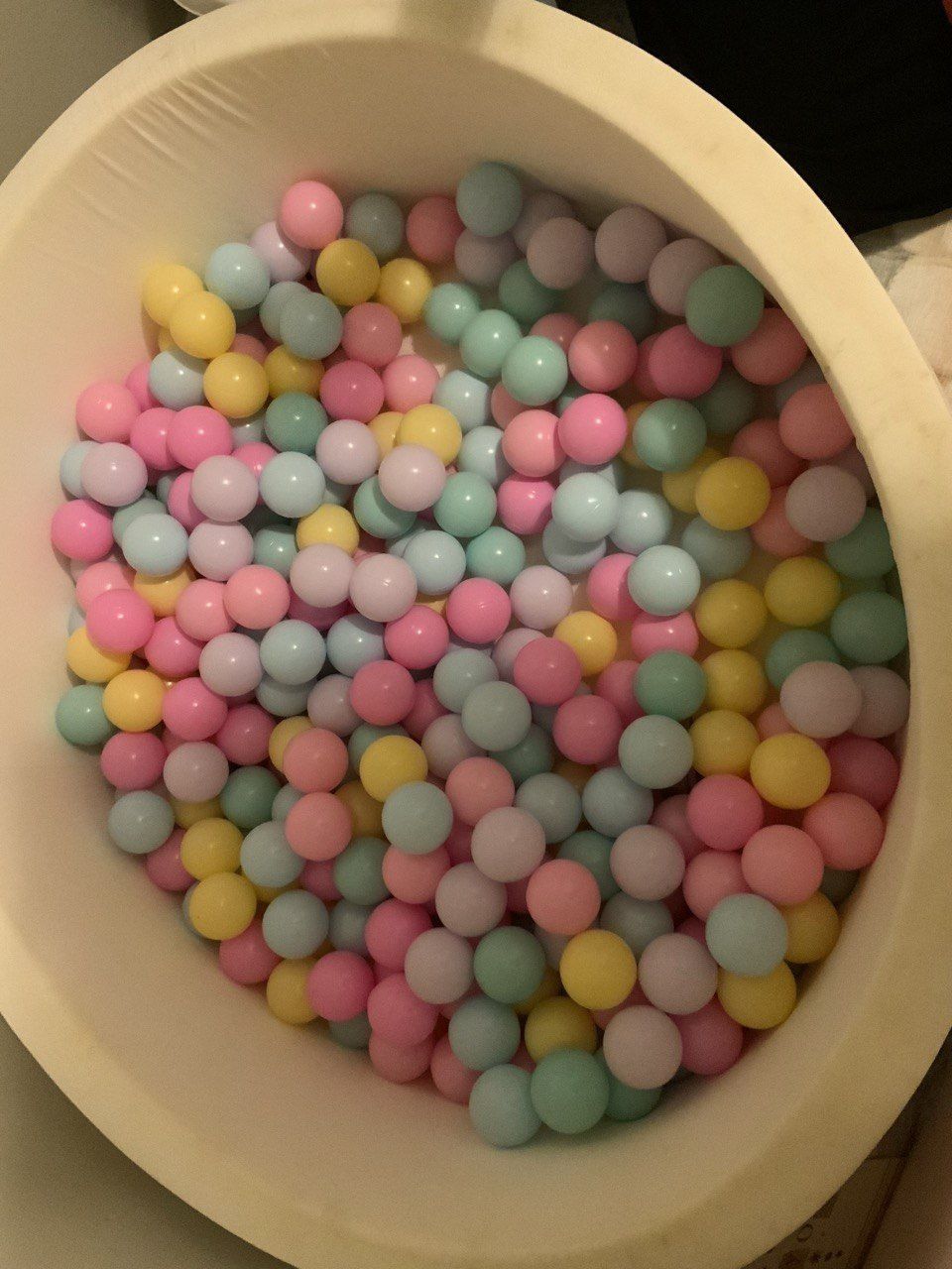 Baby Ball Pit Pastel Rainbow 