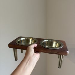 puppy/dog bowl stand