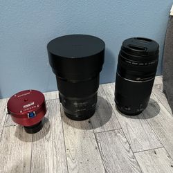 Canon Lens, Sigma Lens