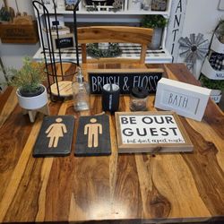 Huge Bathroom Decor Bundle 