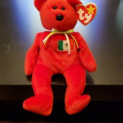 Beanie Baby: Osito Mexico Beanie Baby.
