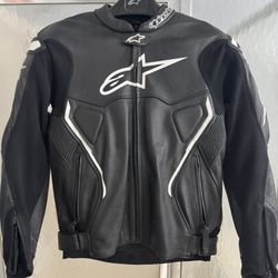 Alpinestars Atem Leather Motorcycle Jacket 