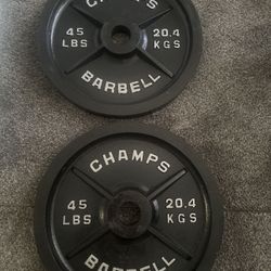 45lbs weight plates