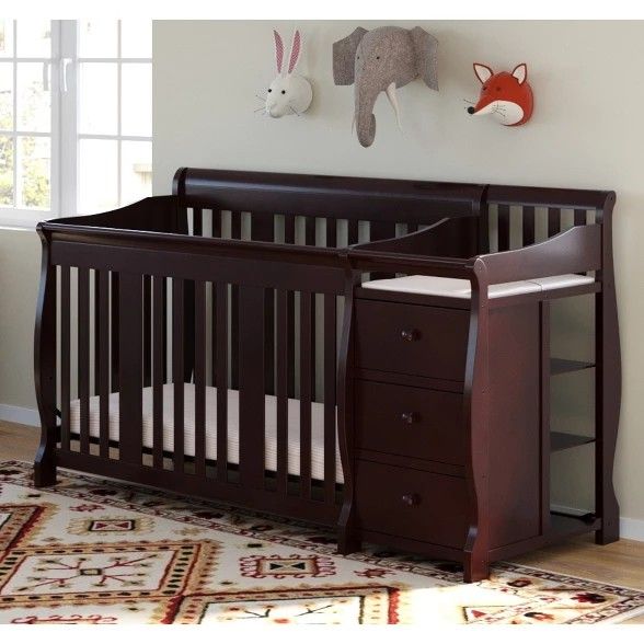 3 in 1 crib with drawers and changing table great condition!!