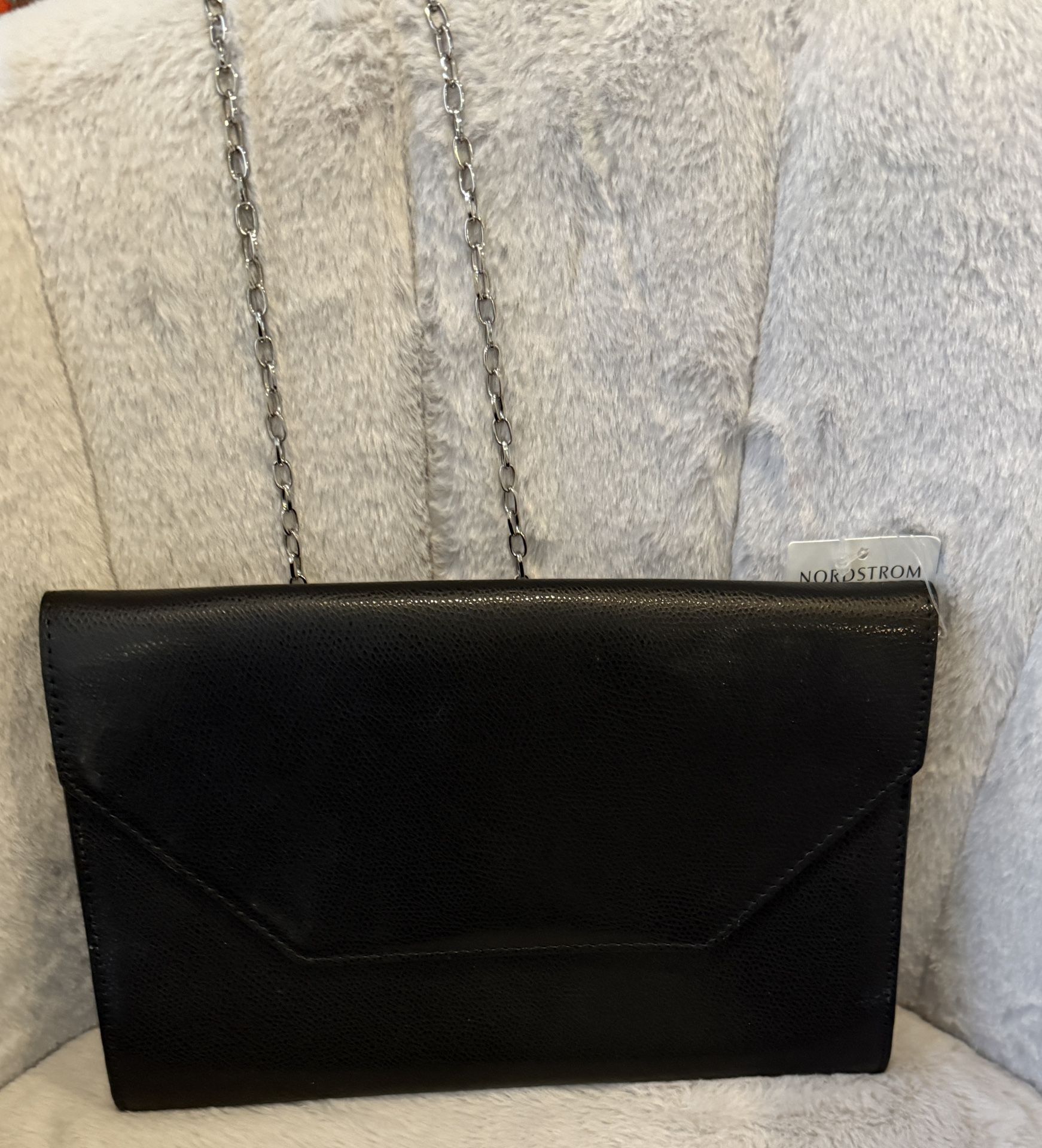 New Nordstrom Leather Clutch