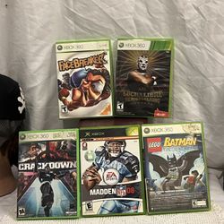 XBOX. 360 ( Microsoft X Box 360)   5 Pcs