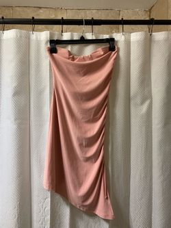 Strapless dress