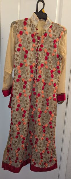 Elegant Fully Embroidered Suit 3pc