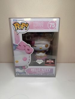 Hello Kitty Funko Pop! #75 Diamond Target Con 2024 Limited Edition