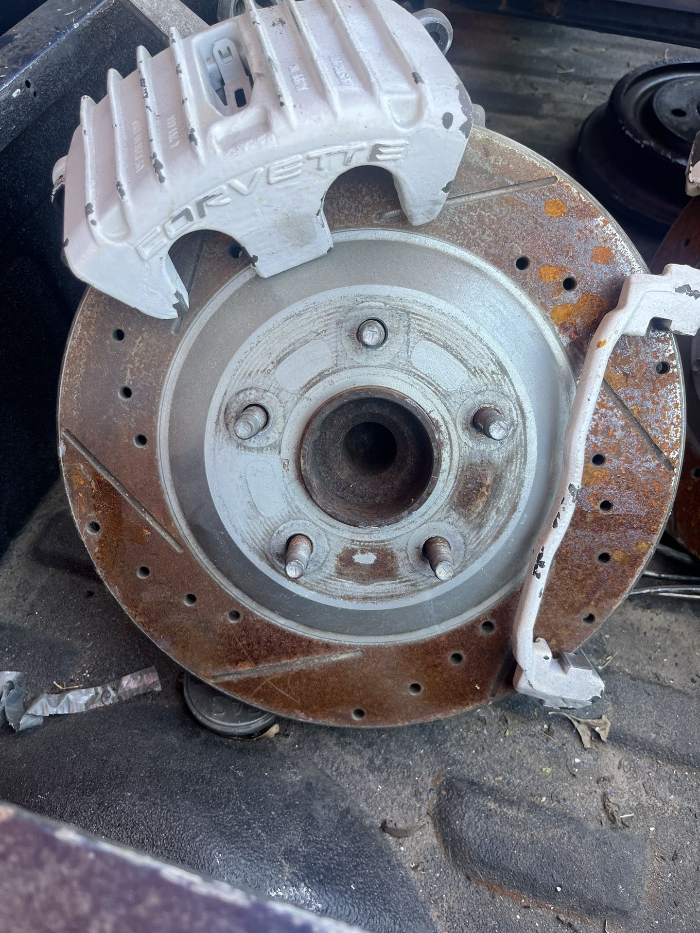 Corvette Front Brakes & Spindales
