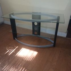 Glass Top Entertainment Center 