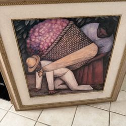 Cuadros Antiguos Del Campo!!!!! Old paintings of the. Field!!!!! Only 40 for  Both Of Them!!!!