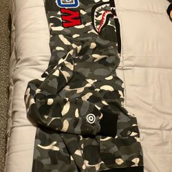 Glow In The Dark Double Hood Bape Hoodie
