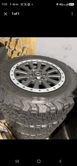 Granaider 18 inch wheel and tire
