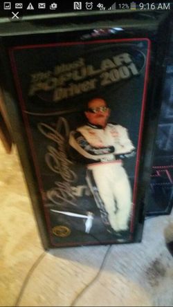 Dale Earnhardt clock