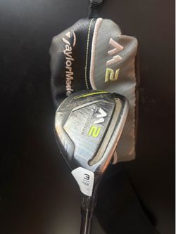 TaylorMade M2 Rescue 3 Hybrid – 19° – REAX 55 Shaft – Headcover Included