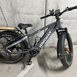 Himiway Premium D5 E-bike (only 65 miles)