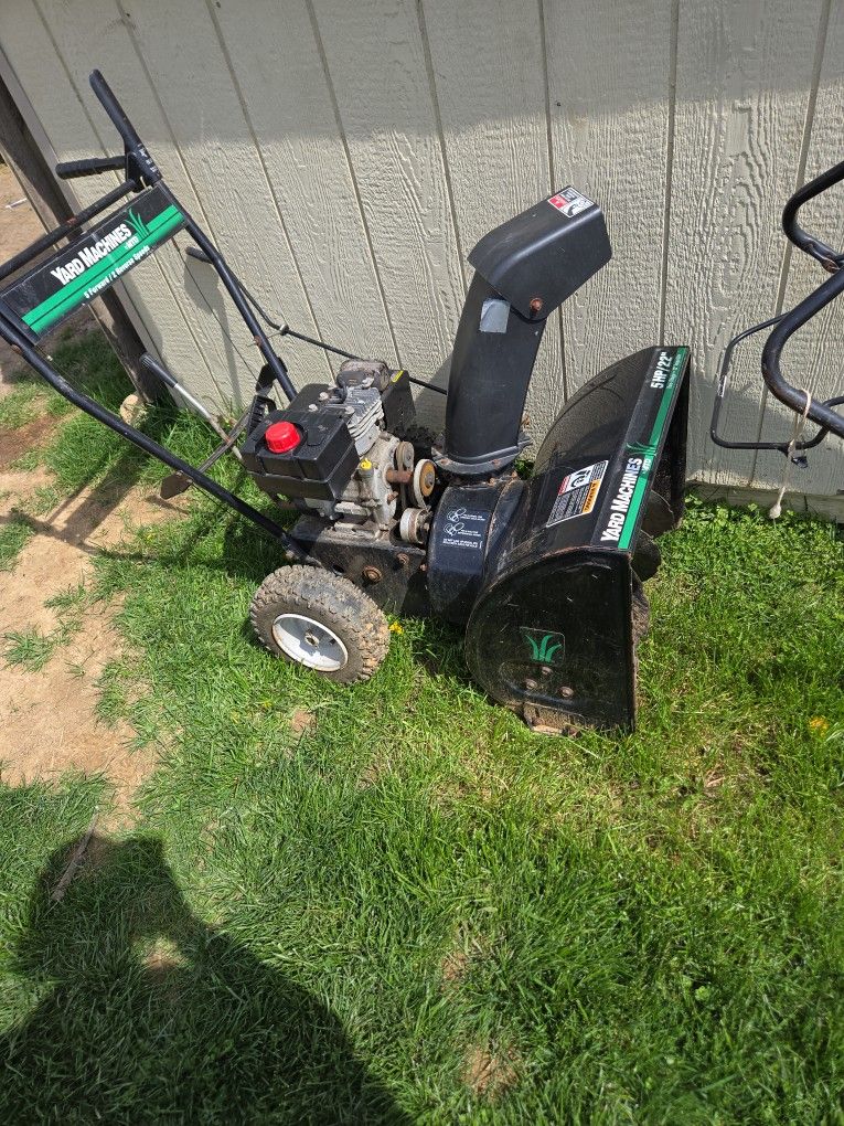 Yard Machines 5 Hp Snow Blower