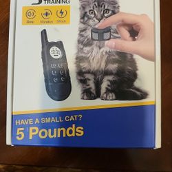  Cat Training Collar Cat Safe Shock Collar with Shock Vibra