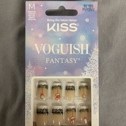 KISS Voguish Fantasy Holiday Theme Press On Nails