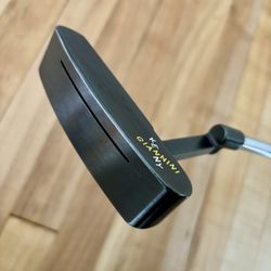 Kenny Giannini G-1 G1 Carbon Milled 35" Right Handed Putter w/ Head Cover