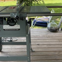 Delta 10” Table Saw (Long Rails)