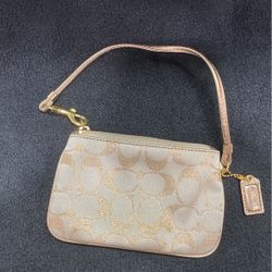 Coach Zip Wristlet 