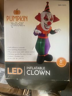 LED Inflatable Clown