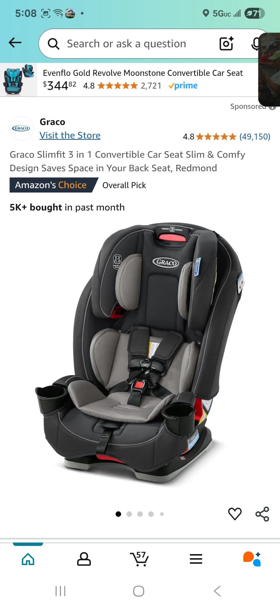 Graco Car Seat 3 In 1
