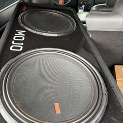 Memphis Audio Mojo 15’s 