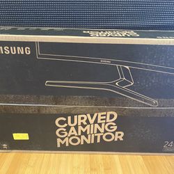 (BRAND NEW) Samsung CR5 144hz 24" Gaming Monitor