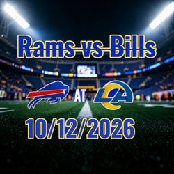 LA Rams vs Buffalo Bills 2tic& parking
