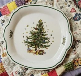 Ceramic Christmas tree 🎄 Serving Plate