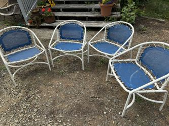 4 Brown Jordan? Outdoor Patio Chairs
