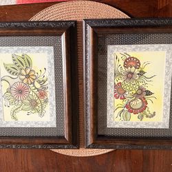 Indian Decor: Henna Design Wall Decor