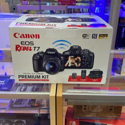 Canon EOS Rebel T7 Premium Kit