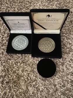 GMM GOOD MYTHICAL MORNING Commemorative 1000th and 2000th Episode Coins NEW