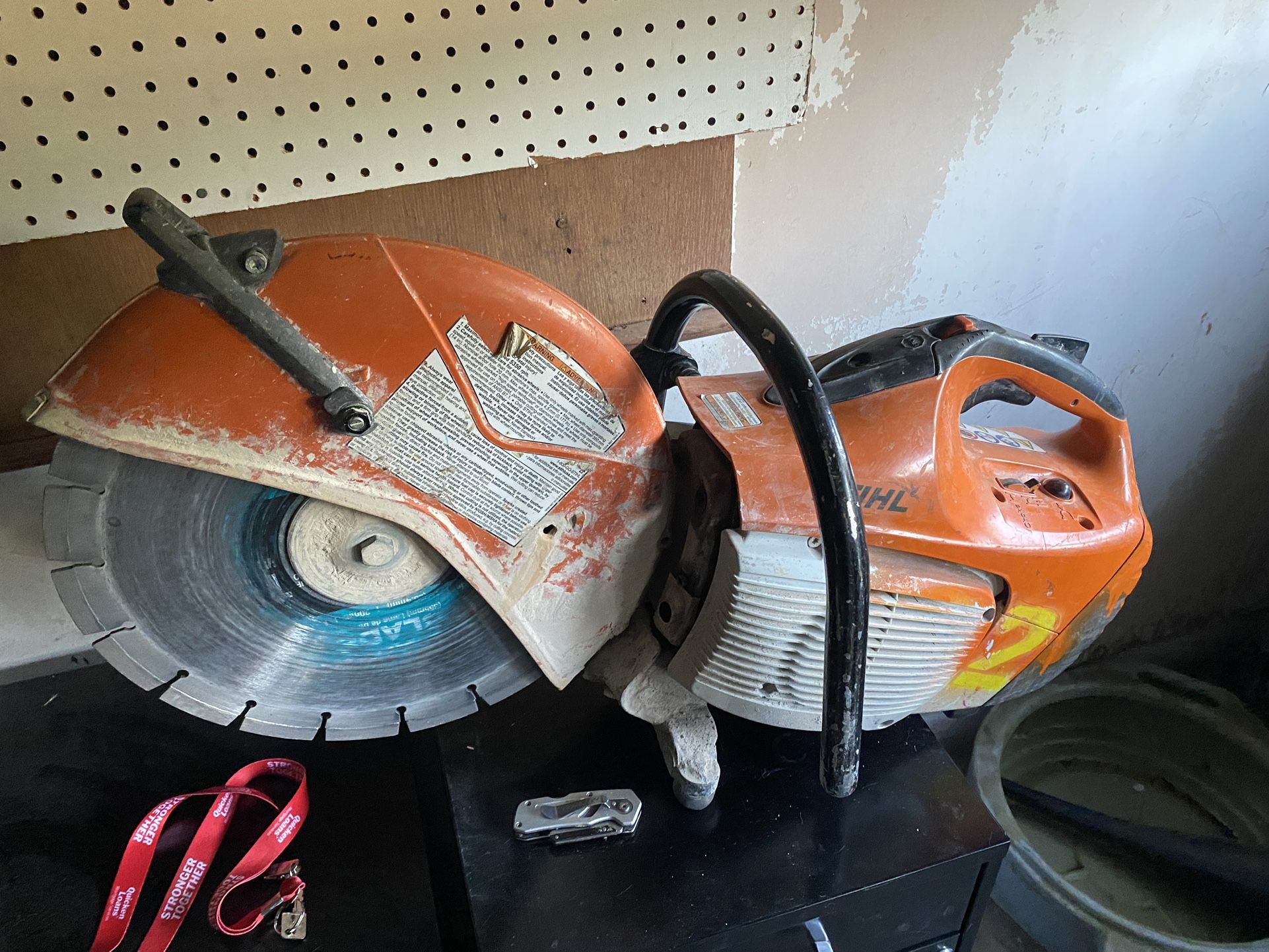 concrete saw stihl ts420