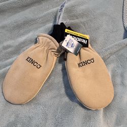 NWT Kinco Heatkeep Leather Waterproof Mittens New With Tags With Nikwax Small