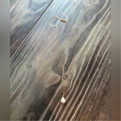 Jordan Road Baroque Pearl Drop Necklace (new)