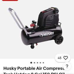 8 Gallon Husky Air Compressor (Used)