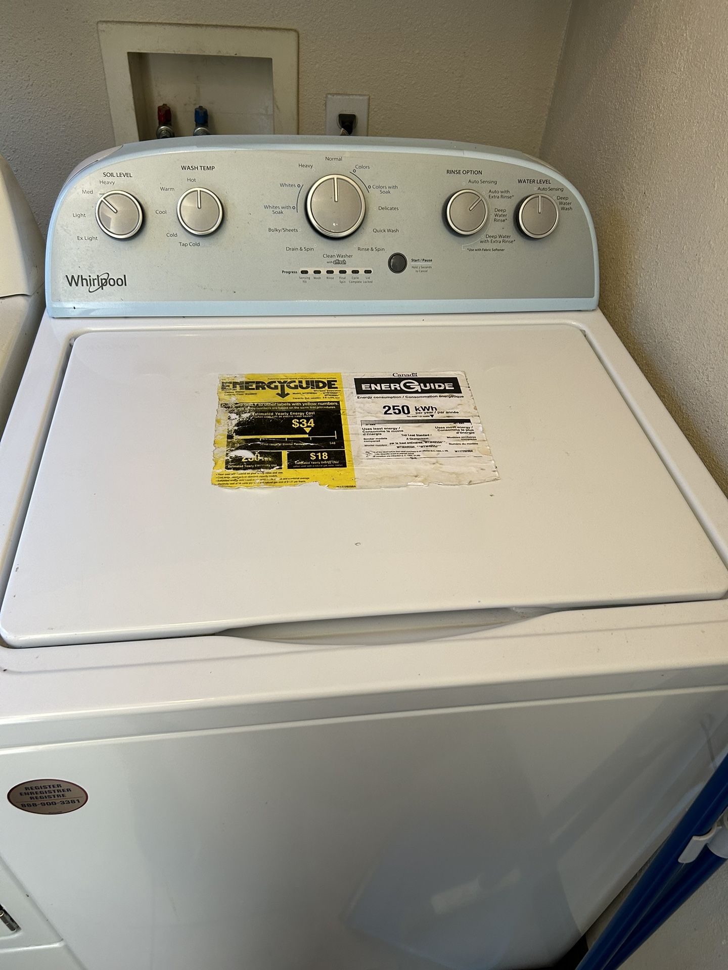 Whirlpool Washer Like New