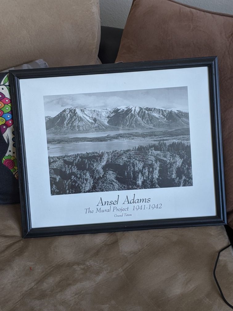 Ansel Adams: The Mural Project 1941-1942 " Grand Teton"