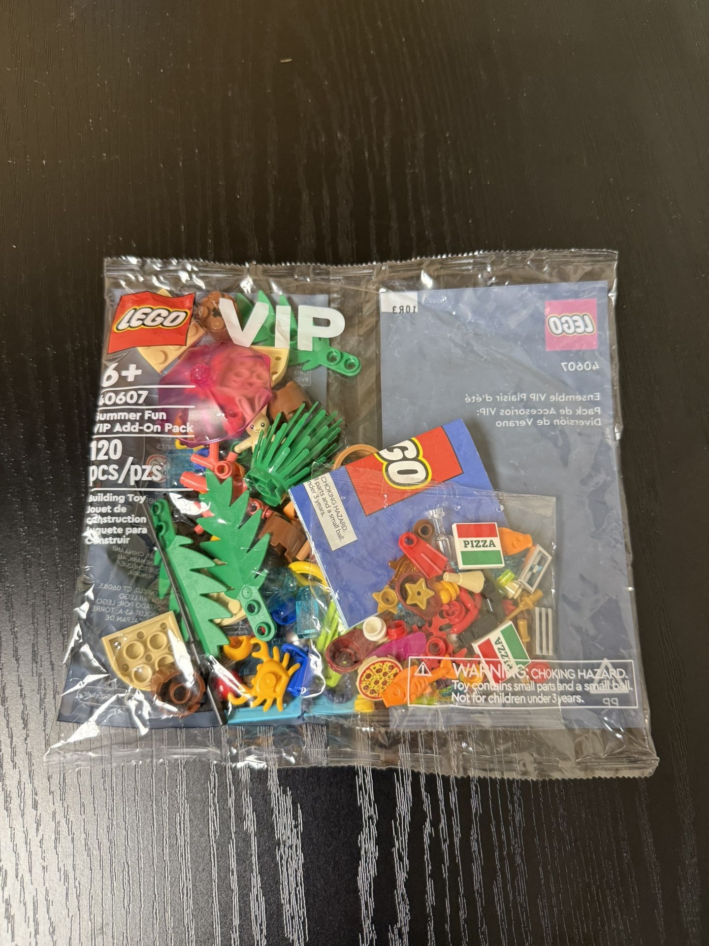 LEGO VIP Summer Fun VIP Add-On Pack #40607 (SEALED)