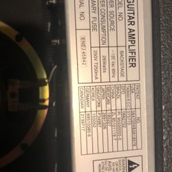 Guitar Amplifier 