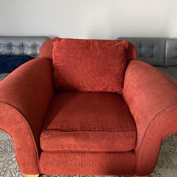 Red Accent Chair
