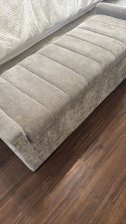 Bench fabric gray